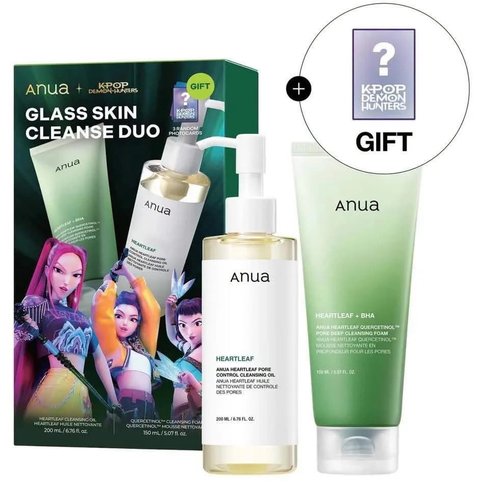 Anua Glass Skin Cleanse DUO set